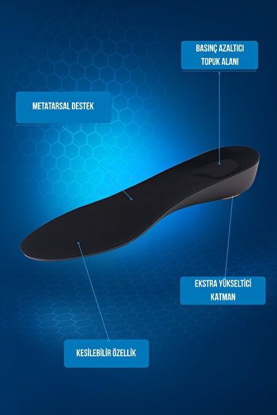 Walter White 4,5 Cm Boy Uzatan Tabanlık , Gizli Boy Uzatıcı Tabanlık