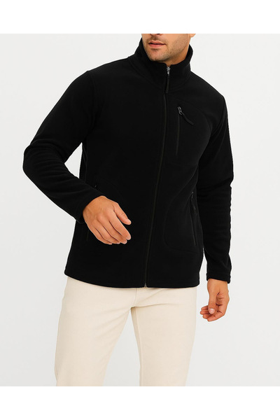 Store Erkek tam fermuar polar