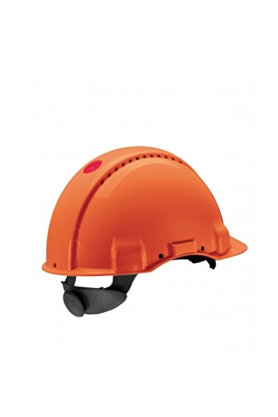 3M ™ G3000 nvı Turuncu Baret Uvicator Mandallı Havalandırmalı Plastik Ter Bantlı