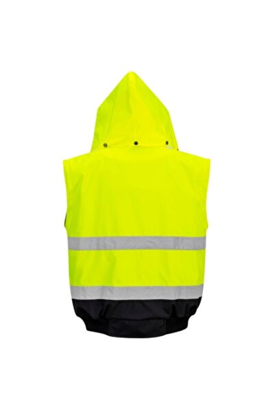 PORTWEST Reflective Work Safety Coat Double Color