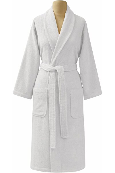 Raska Home روب حمام قطني، ياقة سال، روب فندقي، روب للسبا والحمام التركي