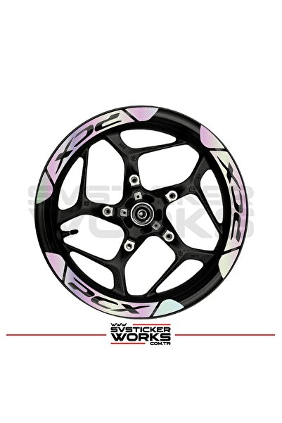 ARONA HONDA PCX Jant Şeridi Geniş Sticker Dıştan İçe Kaliteli Yüksek Yapışkan...