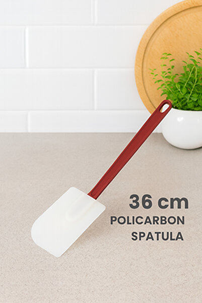 Siliconly 36 cm Polycarbonate Heat Resistant, Unbreakable, Fireproof, Non-Sti...