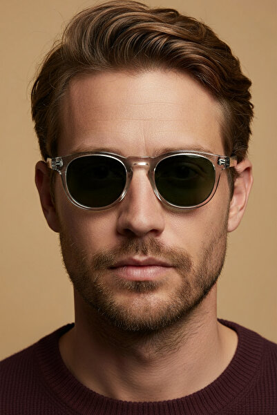 EYE OF HORUS Eoh4007 C3 Light Gray Acetate Unisex Sunglasses