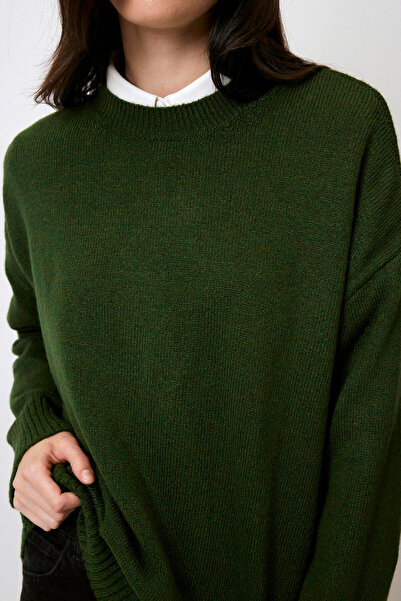 Touché Privé ΠΟΥΛΟΒΕΡ OVERSIZE ΜΟΝΟΧΡΩΜΑ