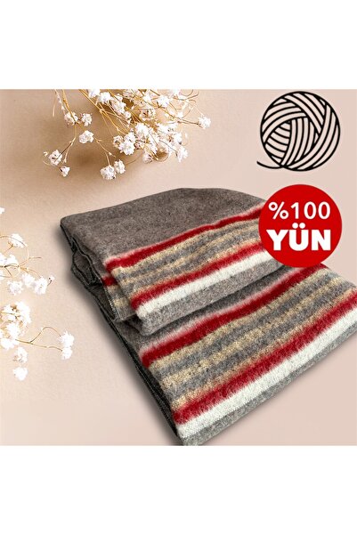 Özyün Tek kişilik %100 yün doğal battaniye süper fiyat!