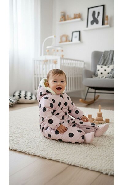 VİŞNE BEBE WELSOFTLU KIZ ÇOCUK BEBEK KOZMONOT TULUM