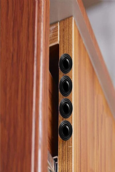 MasterCar 10 Adet Yapışkanlı Sandalye Koltuk Mobilya Ayak Keçesi Ses Ve Darbe Emici Silikon Kapı Çekmece Stope