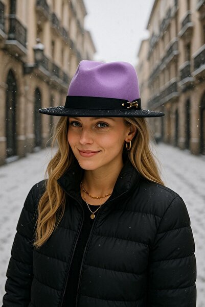 BALIENTE Ліла Аксесуари Детальна фетрова капелюх