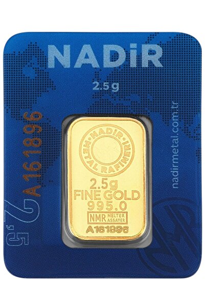 Tuğrul Kuyumculuk 2,5 Gram Külçe Gram Altın 24 Ayar