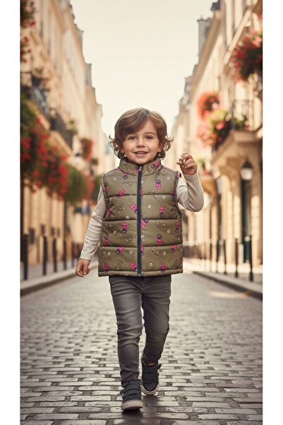 VİŞNE BEBE S GAME ÇOCUK ŞİŞME YELEK MONT