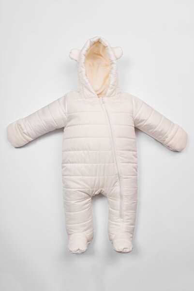 Genel Markalar Yeni Trend Lüks Kapitone Leader Sade/Şık Tek Fermuarlı Eldiven ve Patikli Astronot/ Kozmonot -Tulum