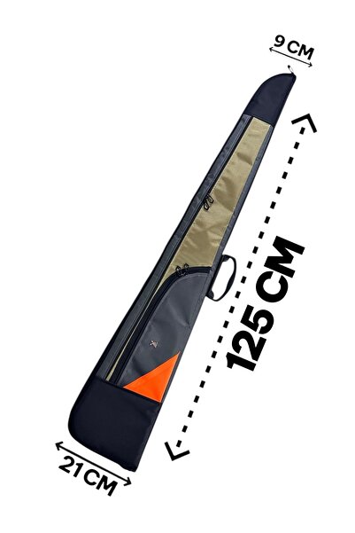 UYĞURCA 125 CM Tüfek Kılıfı (LÜKS) - SÖK TAK ASKI KAYIŞLI