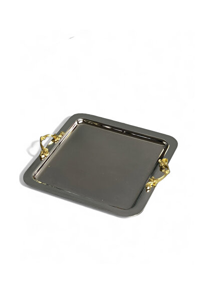 EVSTYLE KARE SUNUM TEPSİ - GÜMÜŞ