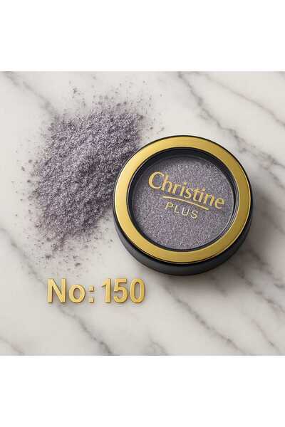 Christine Plus Toz Yapıda İnce Işıltılı Göz Farı – Açık Mor No:150 (Eyeshadow)