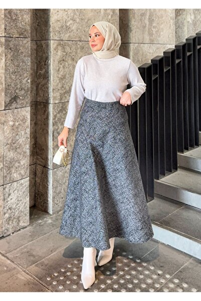 Moda Lippa Сіра коротка спідниця Klos