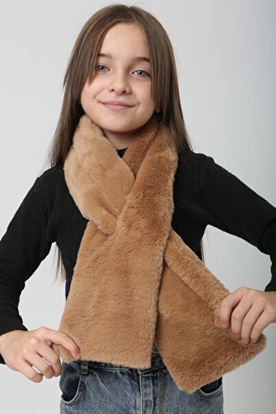 BALIENTE М'яка плюшева камельна дитяча шарф-хомут