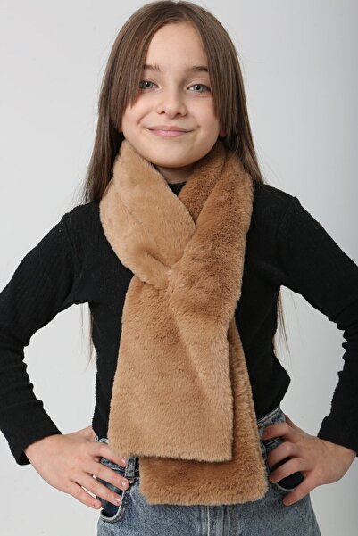 BALIENTE М'яка плюшева камельна дитяча шарф-хомут