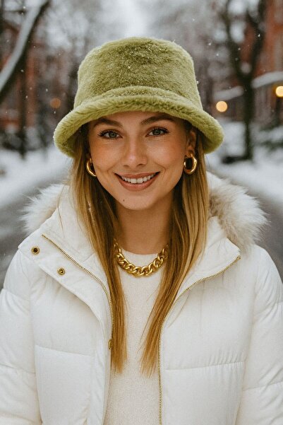 BALIENTE Çağla Soft Plush Bucket - Women's Hat