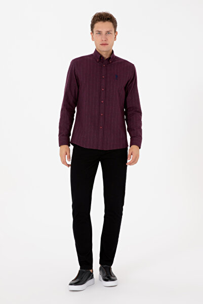 U.S. Polo Assn. Erkek Siyah Kanvas Pantolon 50316831-VR046