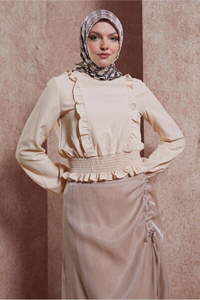 Alvina GİPELİ FIRFIR DETAYLI BLUZ 44616