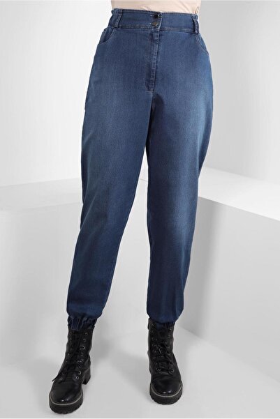 Alvina DENIM PANTS WITH ELASTIC LEGS 70600