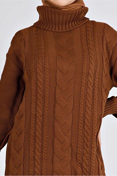 Alvina Knitted Detailed Knitwear Tunic 43135