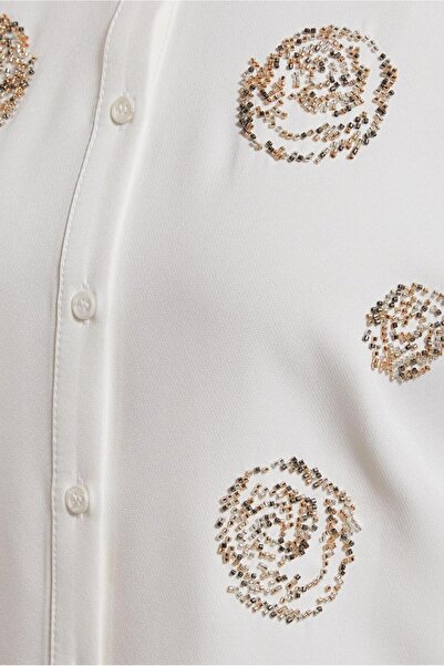 Alvina 45049 Model Bead Embroidered Tunic