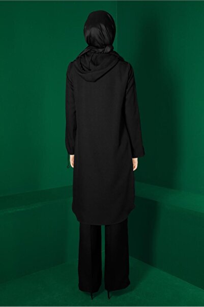 Alvina EYE DETAILED HOODED TUNIC 43269