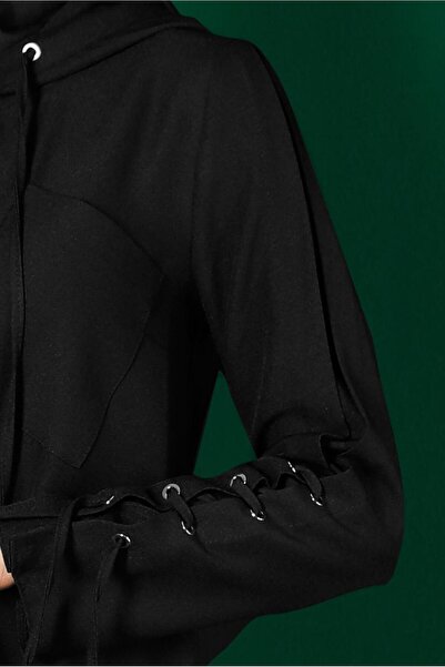 Alvina EYE DETAILED HOODED TUNIC 43269