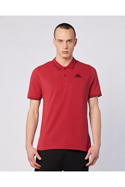 Kappa Korpo Ezio 2 Tur Erkek Bordo Regular Fit Polo Yaka Tişört