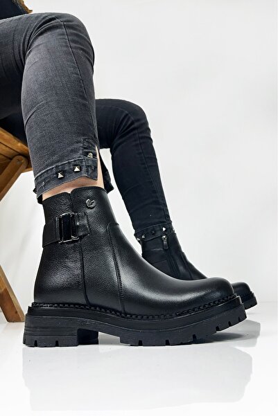 Diego Carlotti Γυναικείες καθημερινές μπότες από γνήσιο δέρμα DC2311