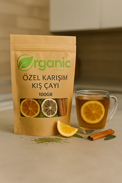 Organic Kiler Atom Kış Çayı Zengin İçerikli 100gr - Doğal ve Bitkisel Atom Çayı