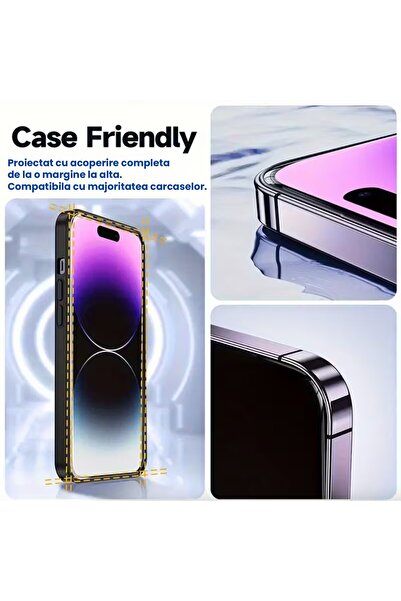 Flippy Screen Protector for Apple iPhone 17 Pro - 3D Tempered Glass, HD, Anti-Scratch, Anti-Bubble,