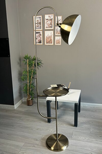 Bamyum Eskitme lambader Hareketli Başlık Sehpalı Modern Dekoratif Metal Oturma Odası Çalışma Odası