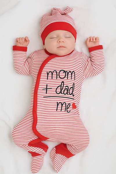 By Murat Bebe Mom+Dad Booties Overalls