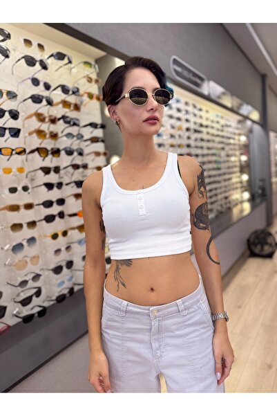 Olivier Philippe Via Gold/Green 55 Olivier Philippe Polarized Sunglasses