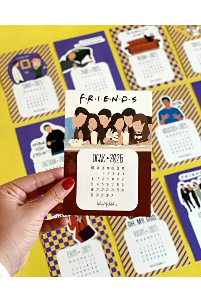 Bikutumutluluk 2026 FRİENDS DİZİ TAKVİMİ