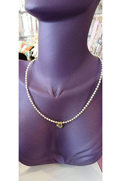 JEWELRY Yunus Detaylı İnci Model Kolye El Yapımı