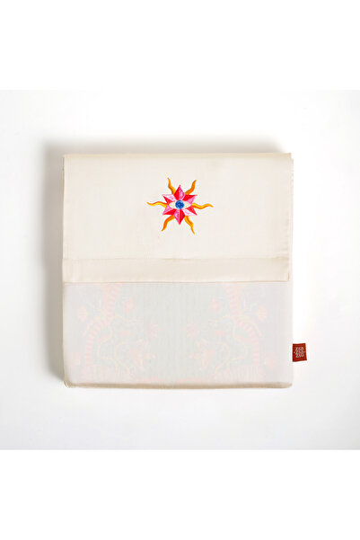 Zsa Zsa Zsu Lahor 300 Tc Pamuk Saten Nevresim Seti 200x220 Cm Mavi