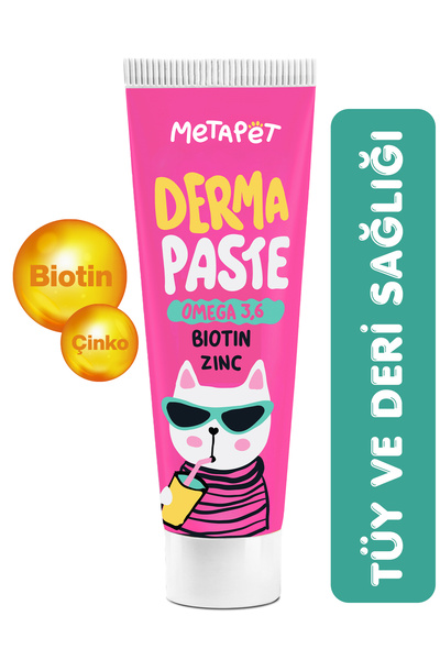 Metapet Tüy Dökülmesi Engelleyici Kedi Maltı, Tüy Döken Kedilere, Dökümü için...