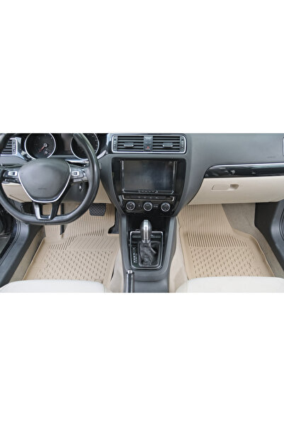 Sahler Volkswagen Jetta 2011-2019 Uyumlu Araca Özel 4.5D Havuzlu Oto Paspas - Havuz Paspas - Jetta