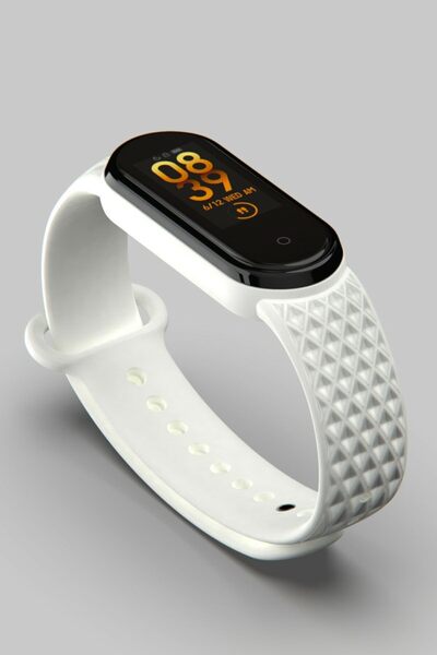 PUFWİN Xiaomi Mi Band 5 Ve 6 Uyumlu Silikon Kordon 7 Li Set