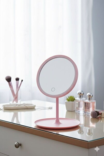 Reoona Led Işıklı Dokunmatik Masa Üstü Makyaj Aynası