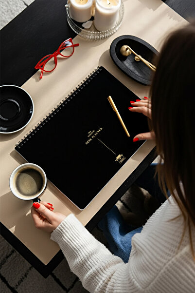 Copyrite Focus Irregular Weekly Spiral Desktop Planner |   23X32 cm |   Desk Planner