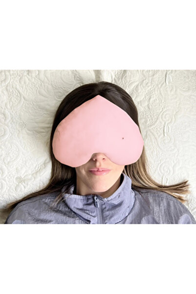 Om Guru Yoga وسادة عين لافندر على شكل قلب من الساتان للتأمل