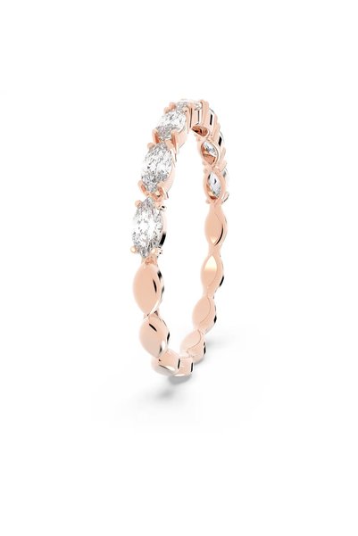 Swarovski 5366573 Swarovski Ring Vittore:Ring Marquise Czwh/Ros 50