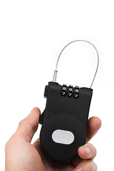 Weather Forecast 50 mm Telescopic Extending Combination 3 Digit Cabinet Luggage Lock - Padlock Cin816Sy