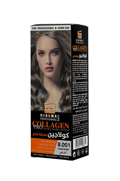 NITRO CINEMA Nitrocinema Hair Dye 8.001 Blonde 250ml