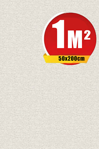 Bien Home Bien Exclusive (50CM X 2MT), 1 M² F13692 Keten Görünüm Dokulu Gri Y...